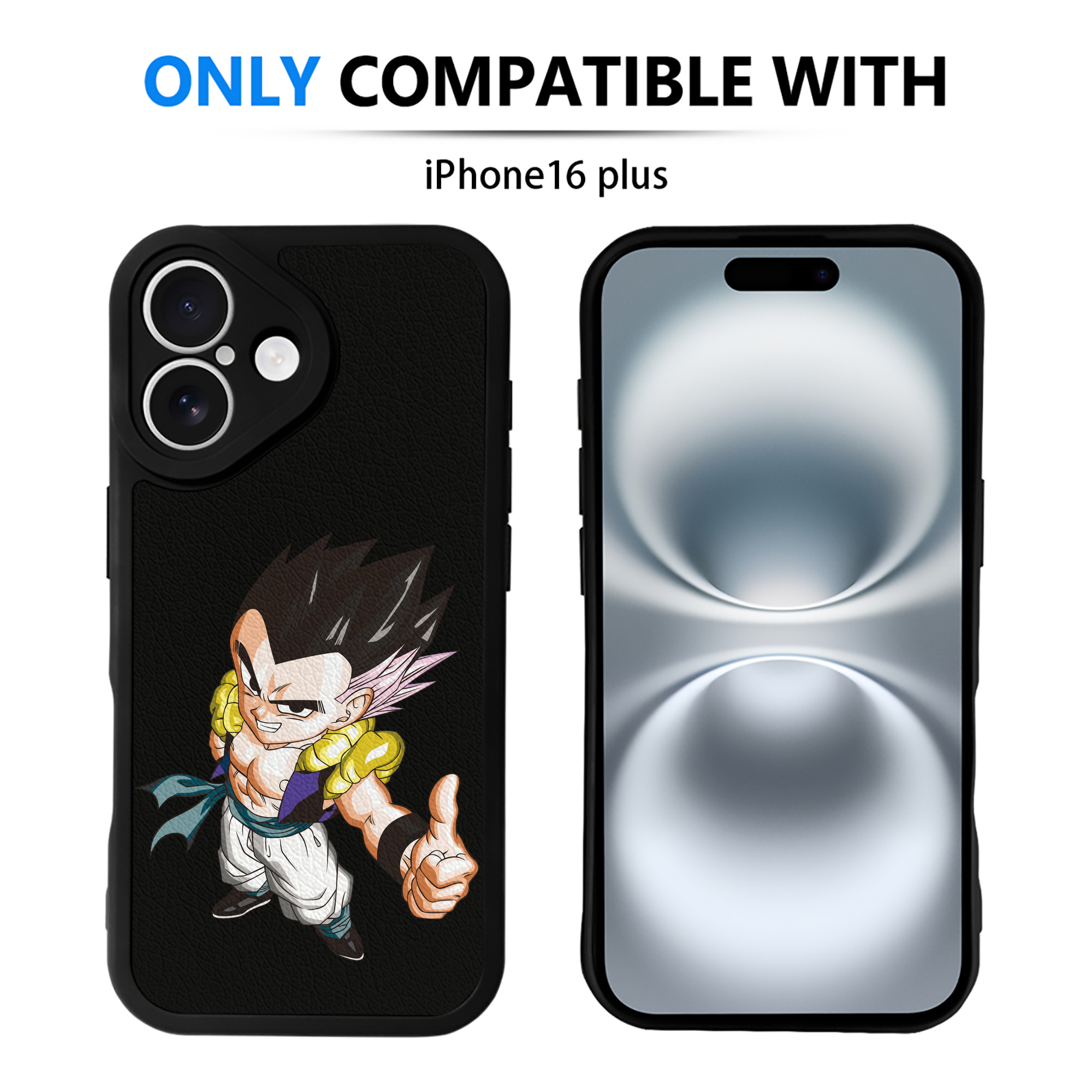 （画像用） ドラゴンボール ベジータ四世（Bejīta Yonsei）DRAGON BALL Vegeta IV 【iPhone 16シリーズ対応】シリコンスマホケース（レザー調） 材質：シリコン